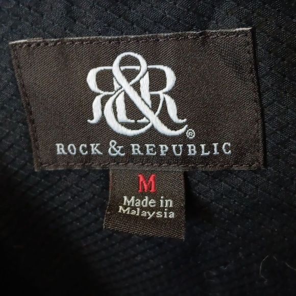 Rock & Republic Mens Dress Shirt - Picture 3 of 3